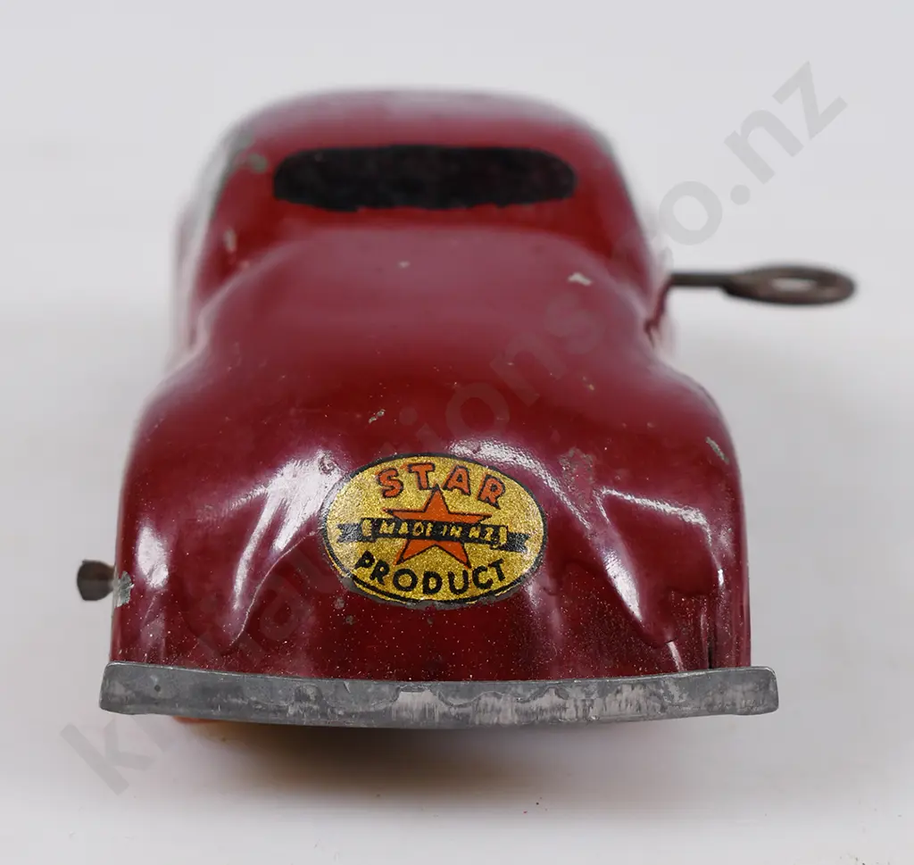 STAR TOYS NZ MADE PRESSED METAL CLOCKWORK CAR Image 1++