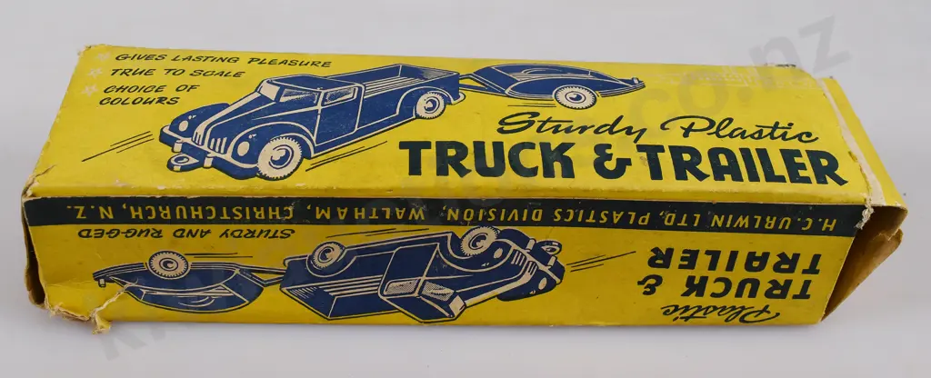 CHRISTCHURCH MADE TRUCK & TRAILER IN ORIGINAL BOX Image 1++