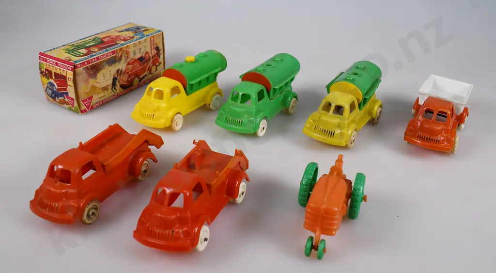 PROTEX PLASTIC TOY TRUCKS & TRACTOR Image 1++