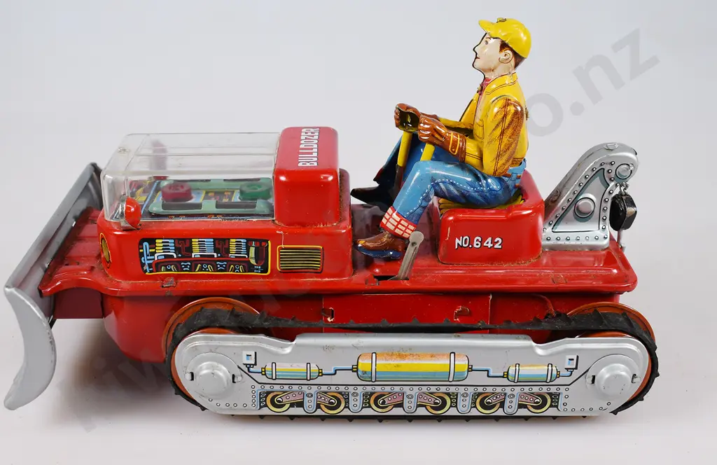 MAGIC ACTION BULLDOZER IN ORIGINAL BOX Image 1++