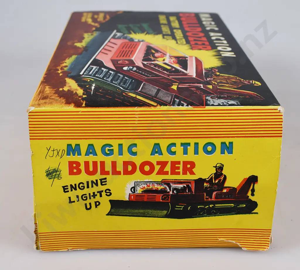 MAGIC ACTION BULLDOZER IN ORIGINAL BOX Image 1++