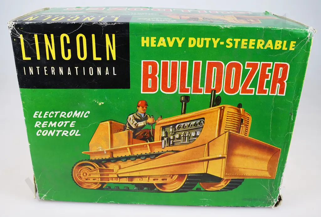 LINCOLN INTERNATIONAL HEAVY DUTY BULLDOZER IN ORIGINAL BOX Image 1++