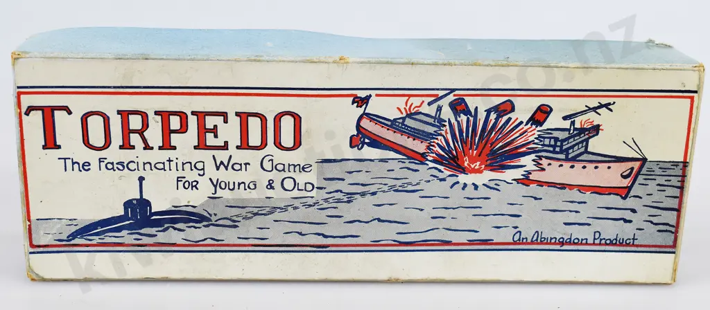 ABINGDONS NEW ZEALAND TORPEDO WAR GAME BOXED Image 1++