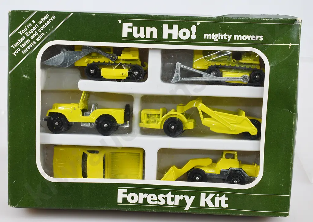 FUN HO KING MIGHTY MOVERS FORESTRY KIT BOXED Image 1++
